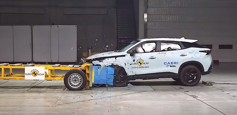Новейший кроссовер Omoda C5 разбили в строгом краш-тесте Euro NCAP. Насколько безопасным получился автомобиль?